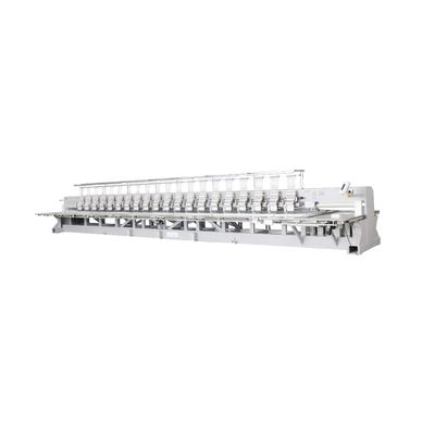 220V 380V টুইন সেকুইন হাই স্পিড ব্রোডারি মেশিন 9 সুই 20 মাথা