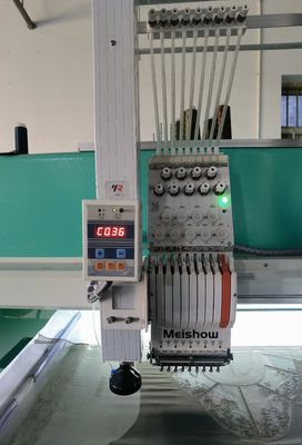 40W-80W লেজার কাটিং ব্রোডারি মেশিন 20 মাথা জন্য 2 স্তর ফ্যাব্রিক কাটিং