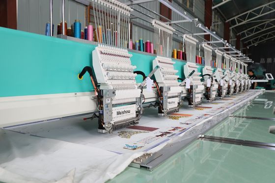 হাই স্পিড 1200RPM একক সিকিউন ব্রোডারি মেশিন 10 হেড অ্যালুমিনিয়াম ফ্রেম সঙ্গে