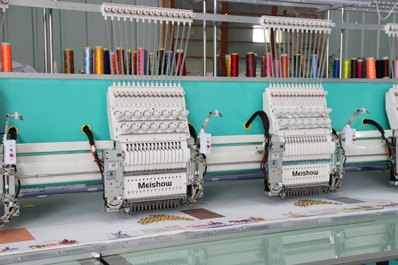 হাই স্পিড 1200RPM একক সিকিউন ব্রোডারি মেশিন 10 হেড অ্যালুমিনিয়াম ফ্রেম সঙ্গে