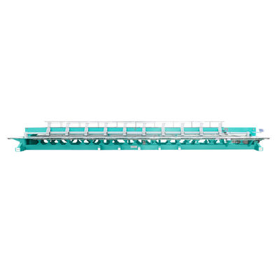 1200RPM হাই স্পিড কম্পিউটারাইজড ব্রোডারি মেশিন 10 হেড টেকসই